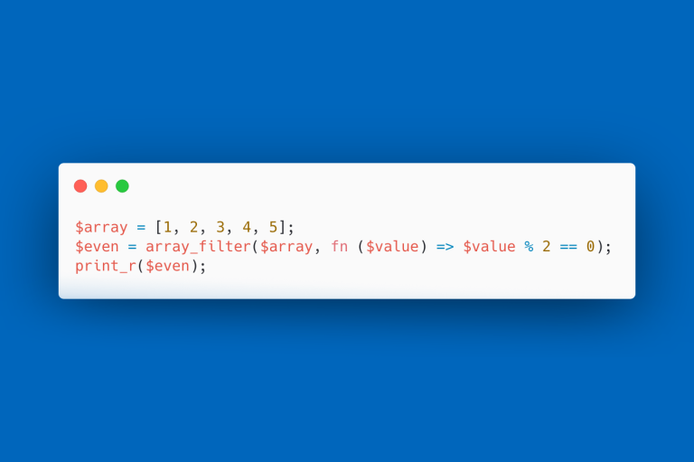Understanding array_filter() in PHP – A Handy Guide