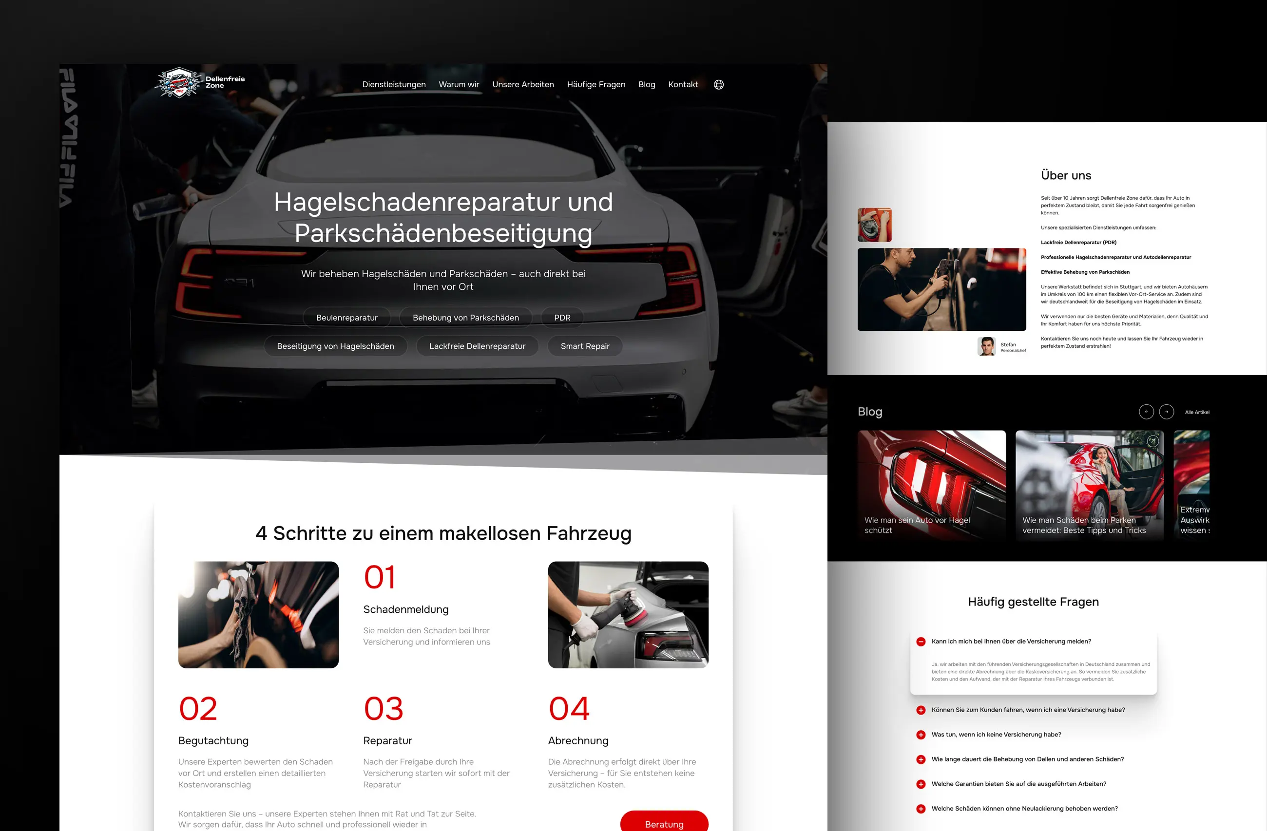 Website Entwicklung für Autowerkstatt